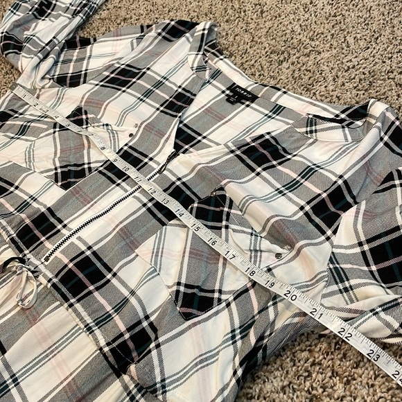 Torrid Plaid Shirt Dress - Picture 8 of 11